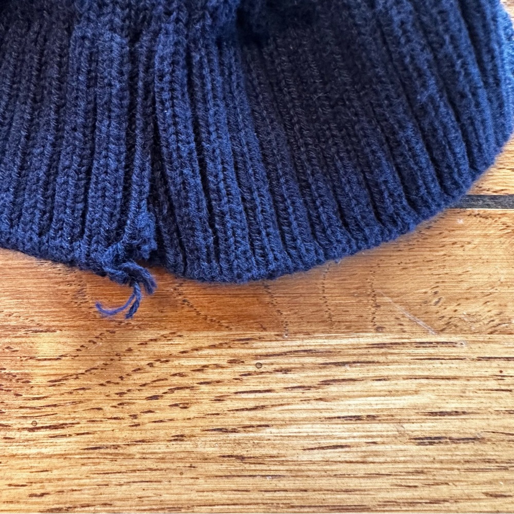 Pendleton Navy Ribbed Long Sleeve Turtleneck Sweater Size Medium Great C… - Picture 3 of 8